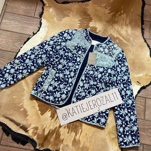 Anthropologie LEIFSDOTTIR NWT Size 10 coat Quilted Jacket